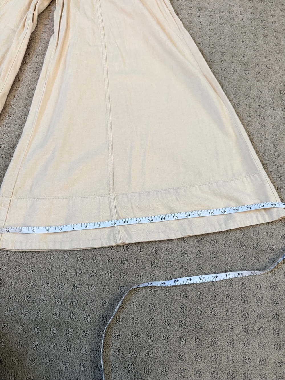 Free people maxed out Wide leg Trousers $148 - Picture 9 of 12